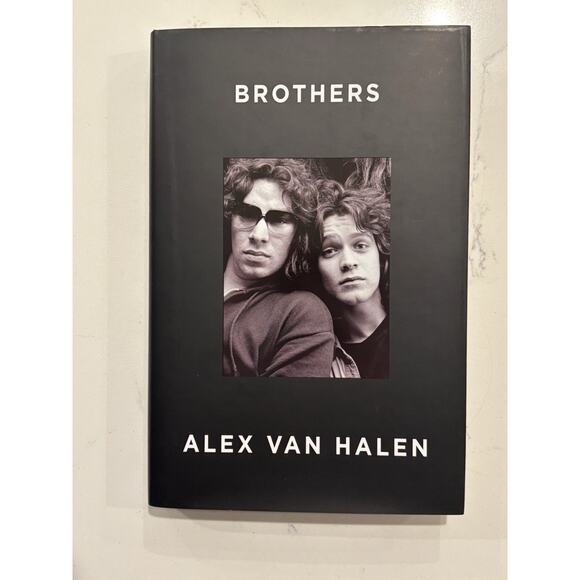 Alex Van Halen SIGNED BOOK Brothers FIRST EDITION Hardcover AUTOGRAPHED #1 - Picture 1 of 8